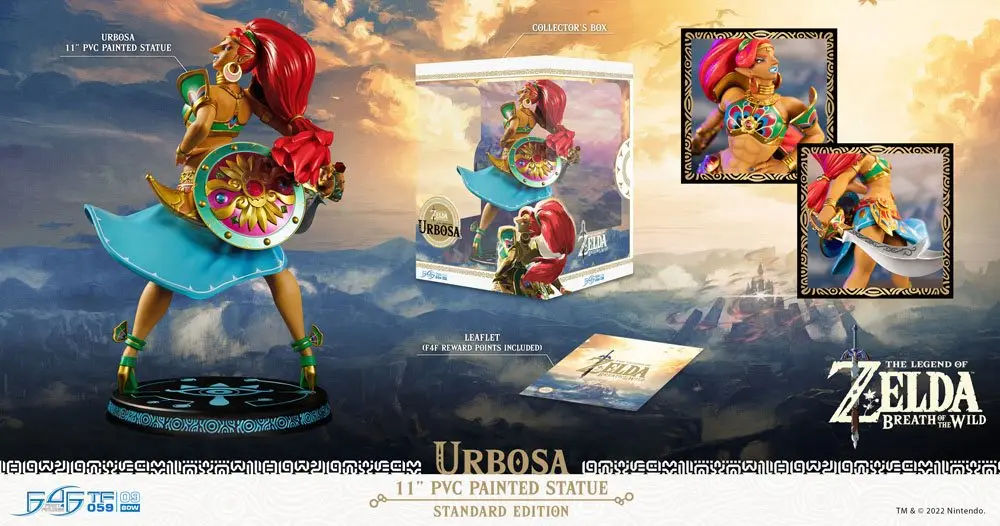 The Legend of Zelda Breath of the Wild PVC Statue Urbosa Standard Edition 27 cm product photo