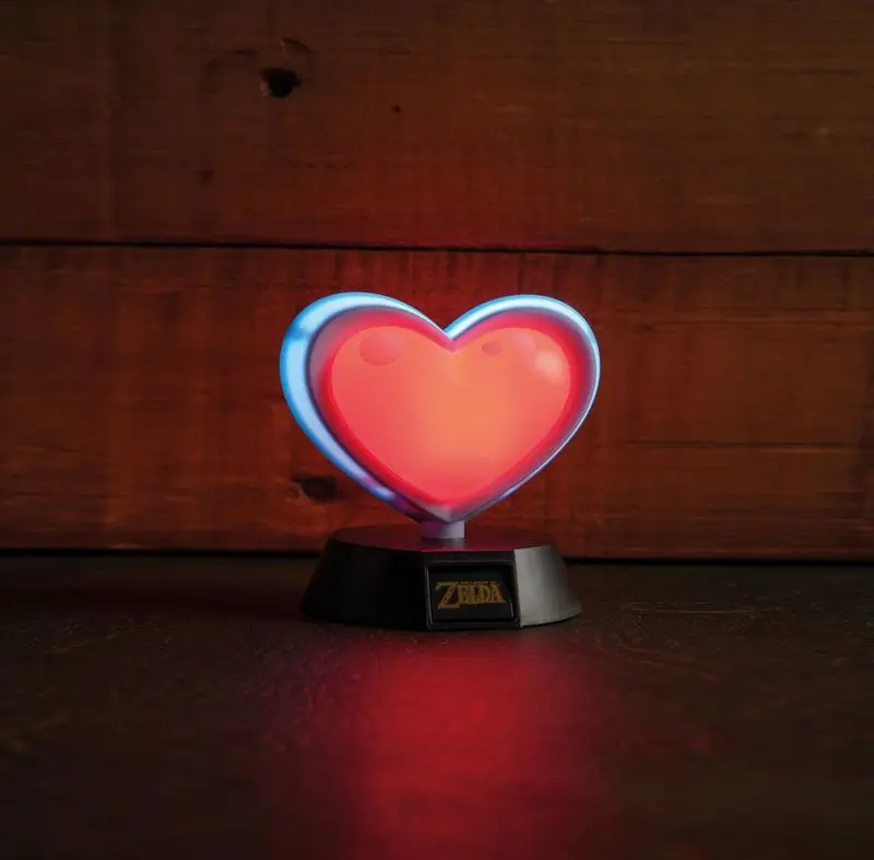 The Legend of Zelda Heart Container lamp product photo