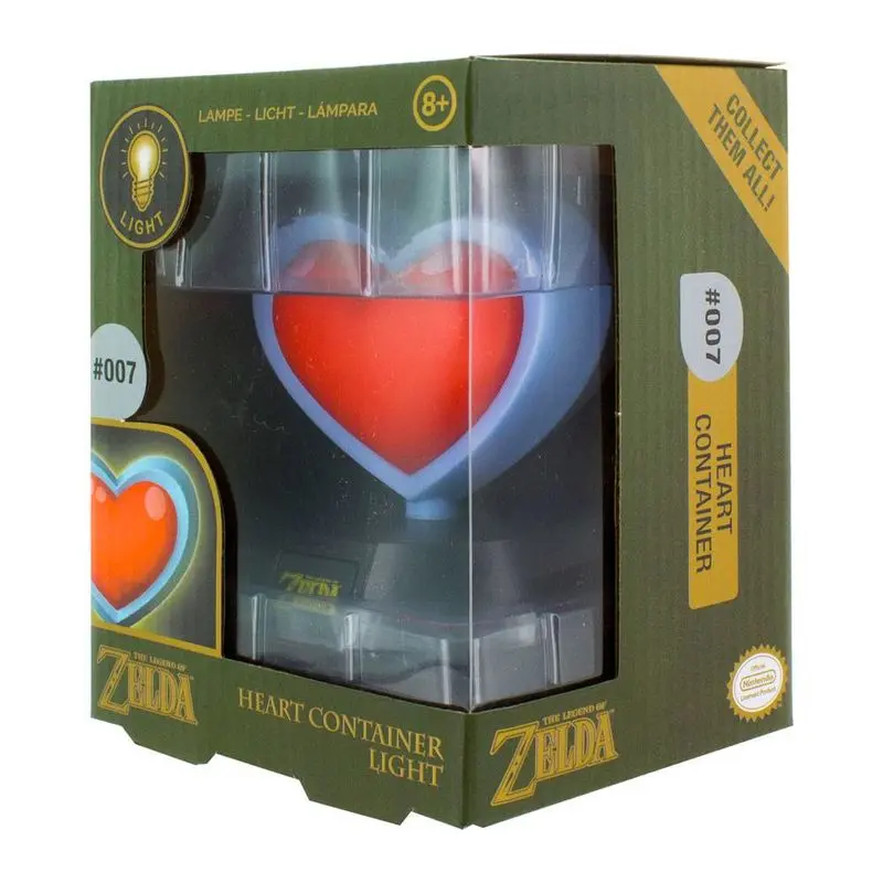 The Legend of Zelda Heart Container lamp product photo