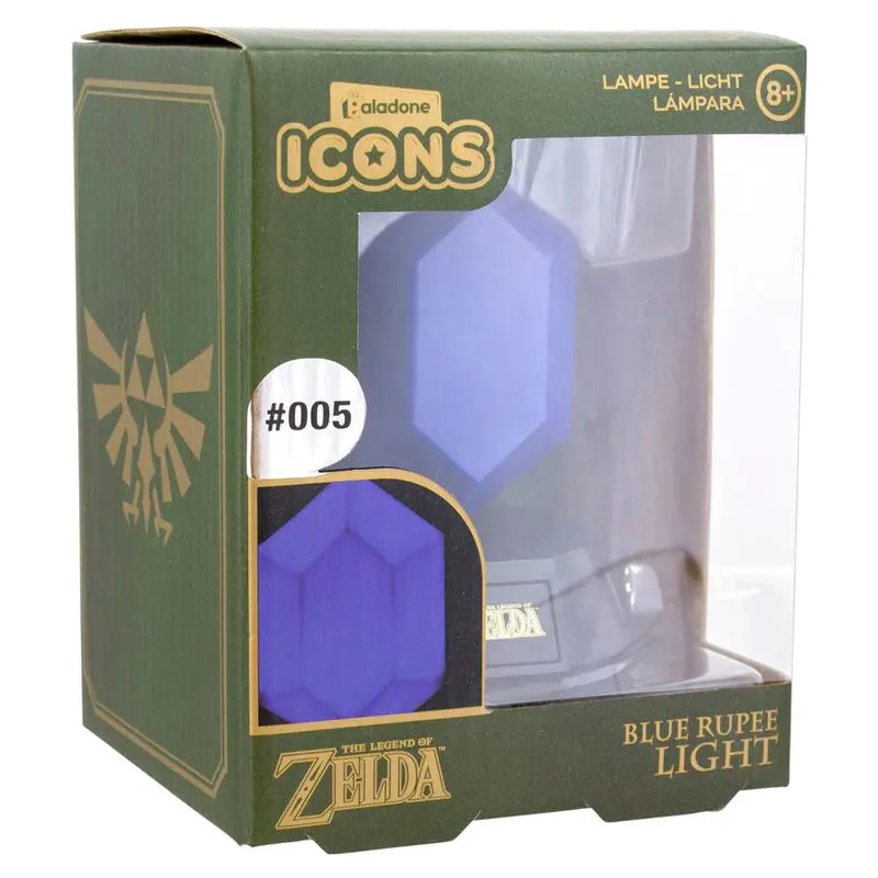 The Legend of Zelda Icons Blue Rupee product photo