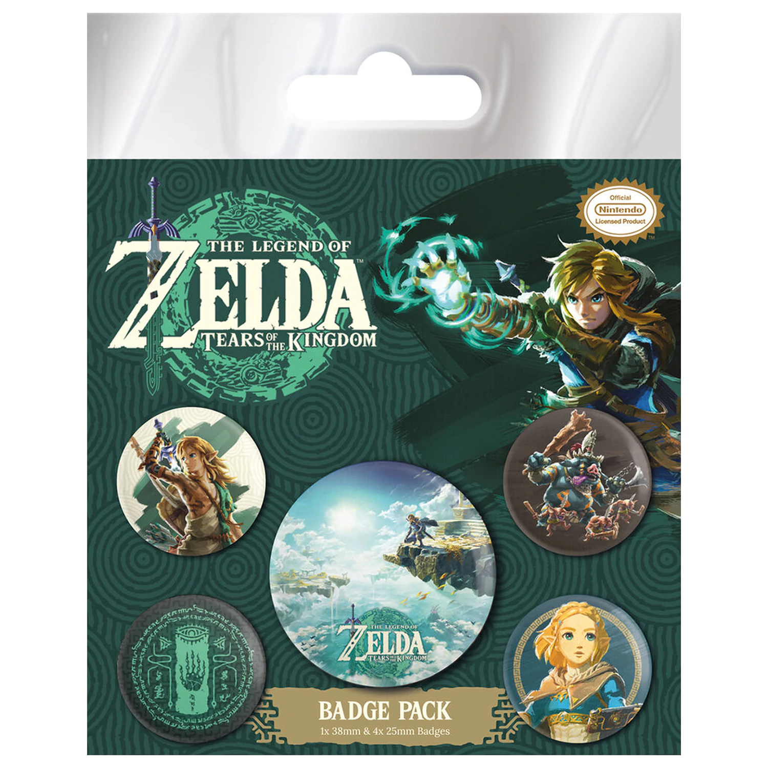 The Legend of Zelda set ok 5 badge product photo