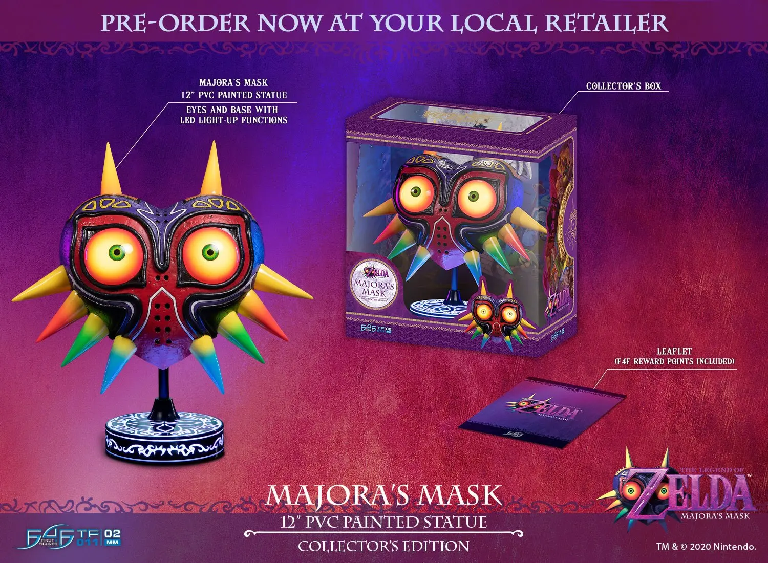 The Legend of Zelda PVC Statue Majora's Mask Collectors Edition 30 cm termékfotó