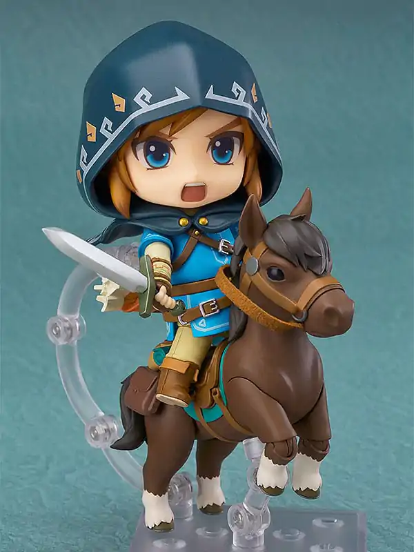 The Legend Of Zelda Nendoroid Action Figure Link Breath of the Wild Ver. DX Edition (4th-run) 10 cm product photo