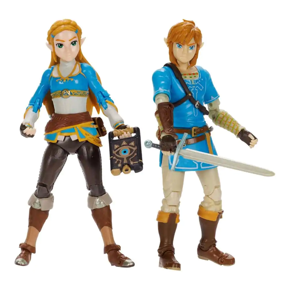 The Legend of Zelda Action Figure 2-Pack Princess Zelda, Link 10 cm termékfotó