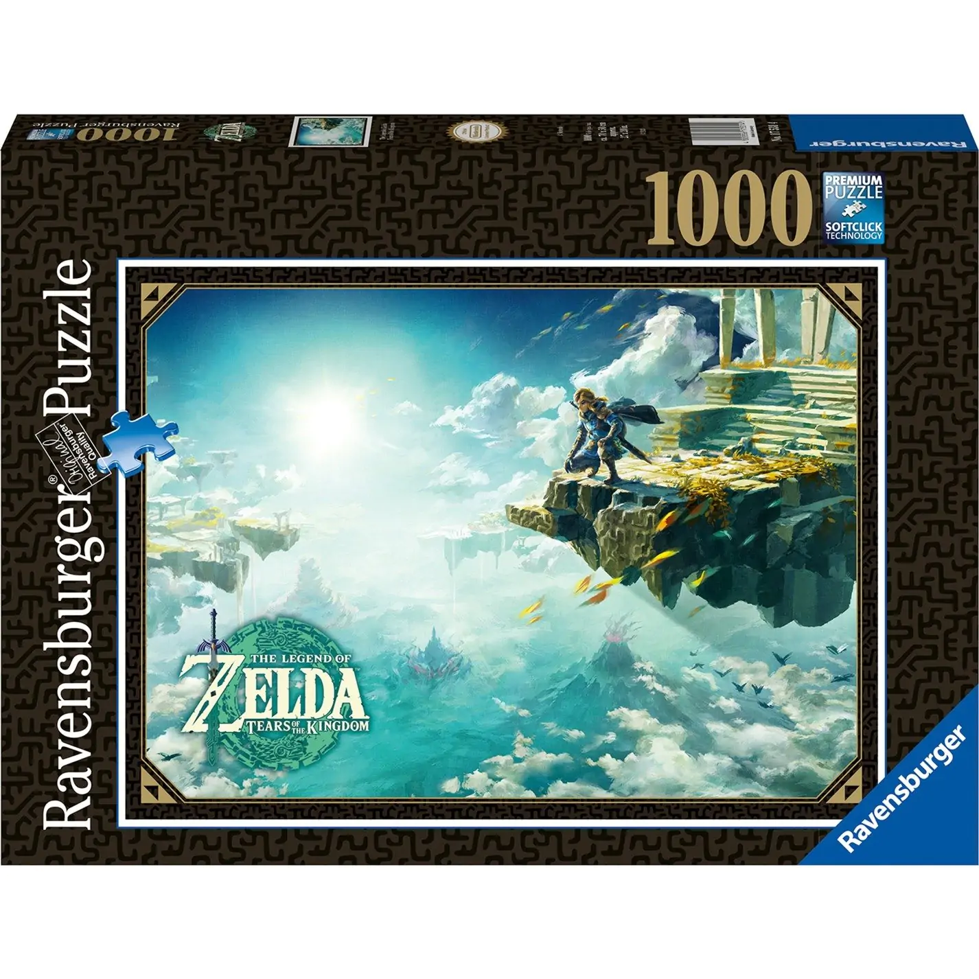 The Legend of Zelda: Tears of the Kingdom Jigsaw Puzzle Cover Art (1000 pieces) termékfotó