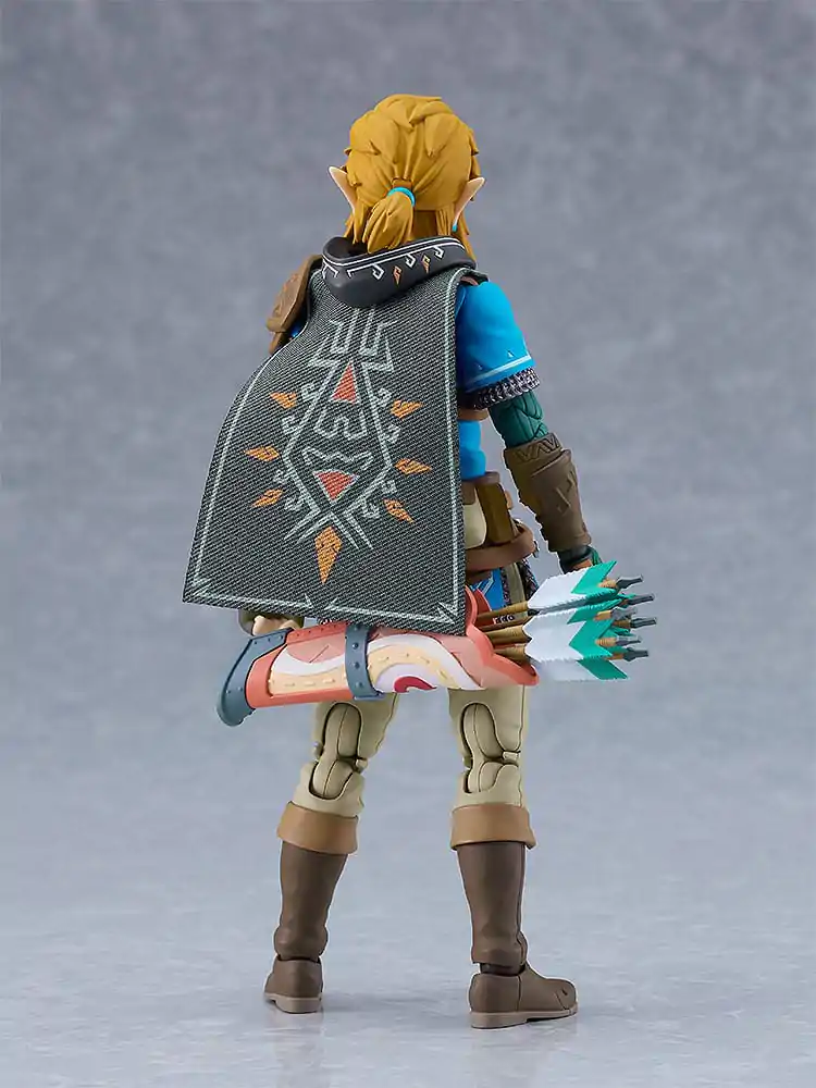 The Legend of Zelda Tears of the Kingdom Figma Action Figure Link Tears of the Kingdom Ver. DX Edition 15 cm product photo