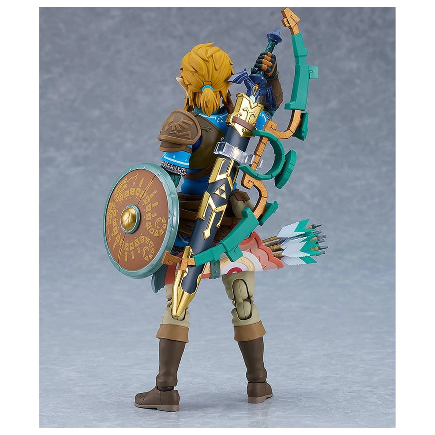 The Legend of Zelda Tears of the Kingdom Figma Action Figure Link Tears of the Kingdom Ver. DX Edition 15 cm product photo