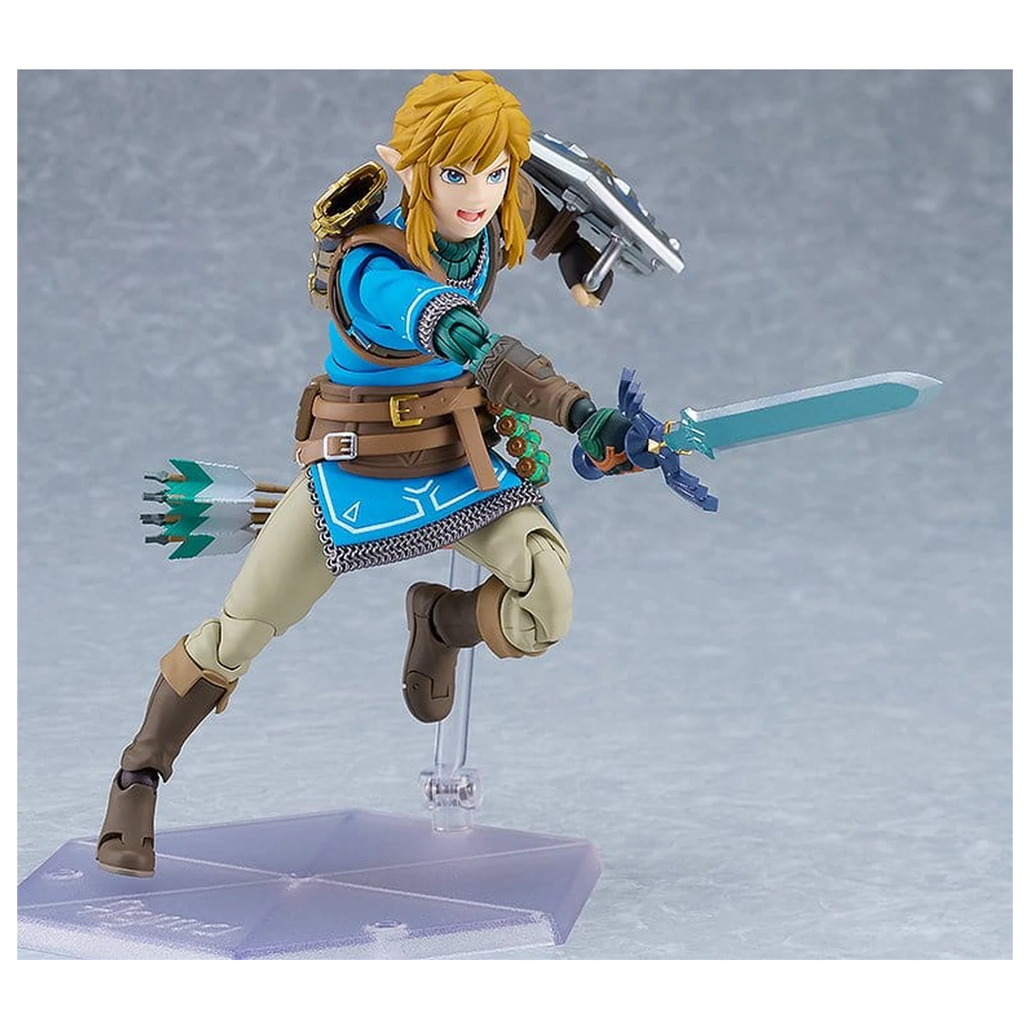 The Legend of Zelda Tears of the Kingdom Figma Action Figure Link Tears of the Kingdom Ver. DX Edition 15 cm product photo