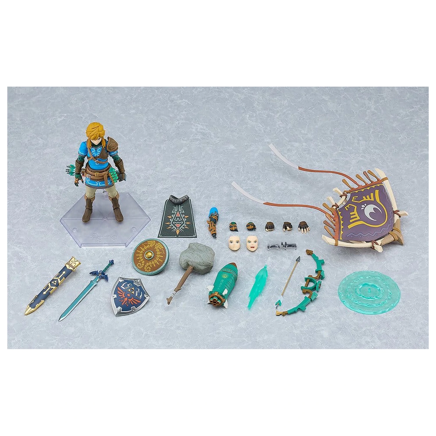 The Legend of Zelda Tears of the Kingdom Figma Action Figure Link Tears of the Kingdom Ver. DX Edition 15 cm product photo