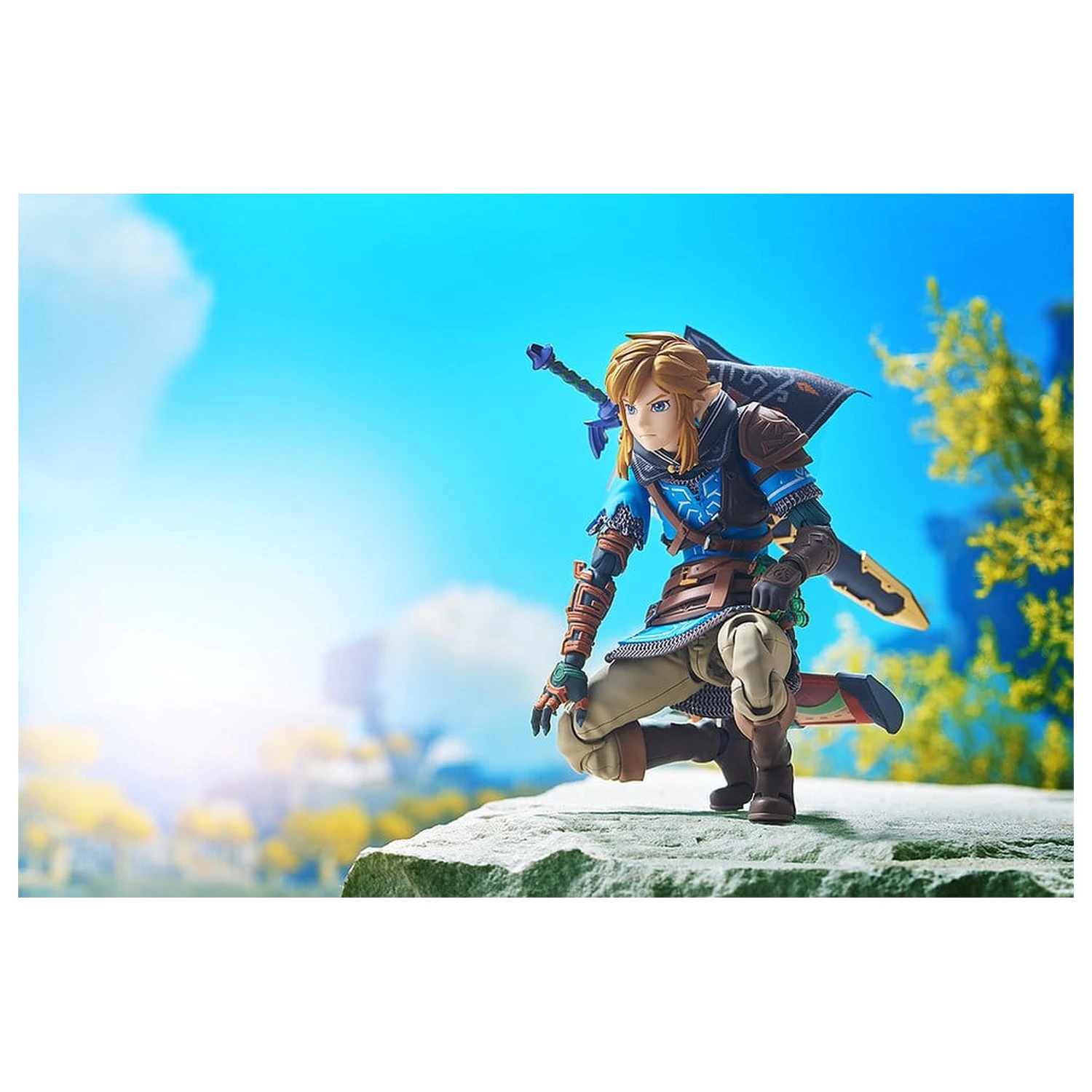The Legend of Zelda Tears of the Kingdom Figma Action Figure Link Tears of the Kingdom Ver. DX Edition 15 cm product photo