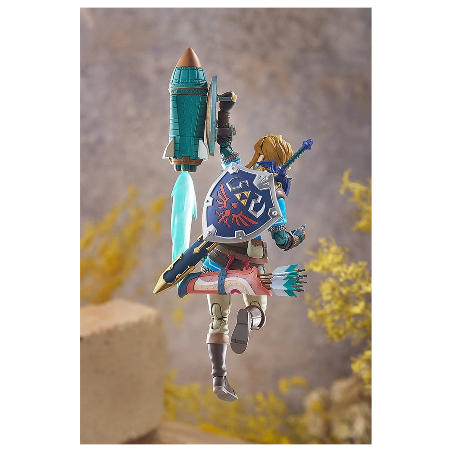 The Legend of Zelda Tears of the Kingdom Figma Action Figure Link Tears of the Kingdom Ver. DX Edition 15 cm product photo