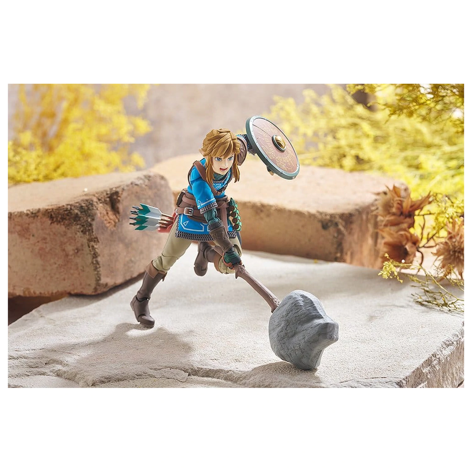 The Legend of Zelda Tears of the Kingdom Figma Action Figure Link Tears of the Kingdom Ver. DX Edition 15 cm product photo