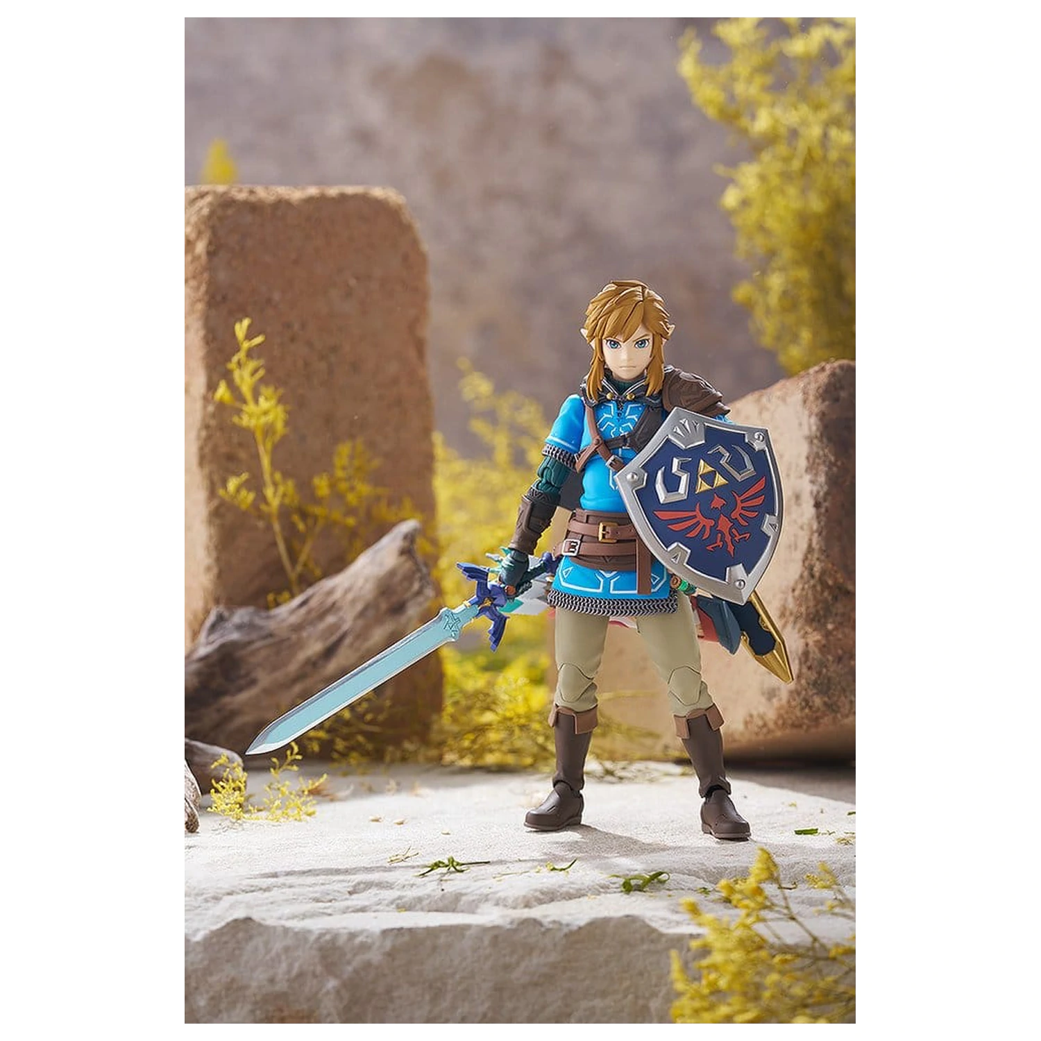 The Legend of Zelda Tears of the Kingdom Figma Action Figure Link Tears of the Kingdom Ver. DX Edition 15 cm product photo