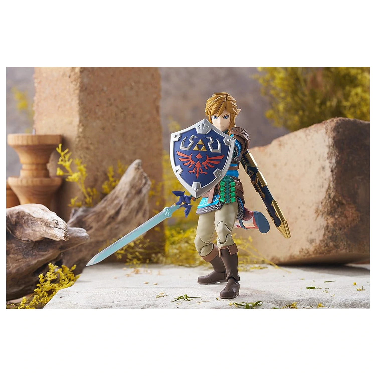 The Legend of Zelda Tears of the Kingdom Figma Action Figure Link Tears of the Kingdom Ver. DX Edition 15 cm product photo