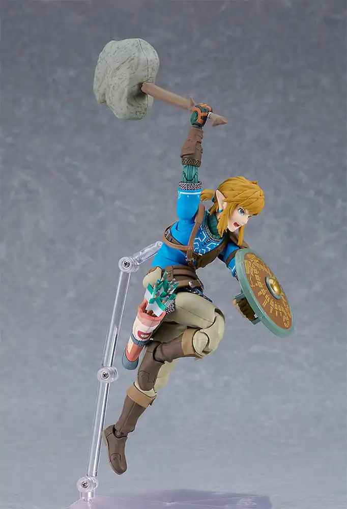 The Legend of Zelda Tears of the Kingdom Figma Action Figure Link Tears of the Kingdom Ver. DX Edition 15 cm product photo