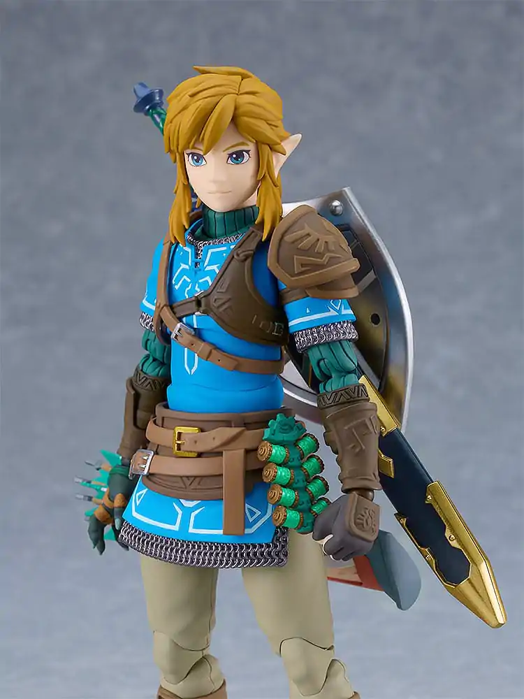 The Legend of Zelda Tears of the Kingdom Figma Action Figure Link Tears of the Kingdom Ver. DX Edition 15 cm product photo