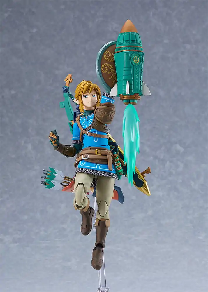 The Legend of Zelda Tears of the Kingdom Figma Action Figure Link Tears of the Kingdom Ver. DX Edition 15 cm product photo