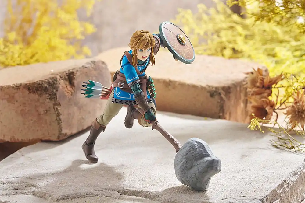 The Legend of Zelda Tears of the Kingdom Figma Action Figure Link Tears of the Kingdom Ver. DX Edition 15 cm product photo