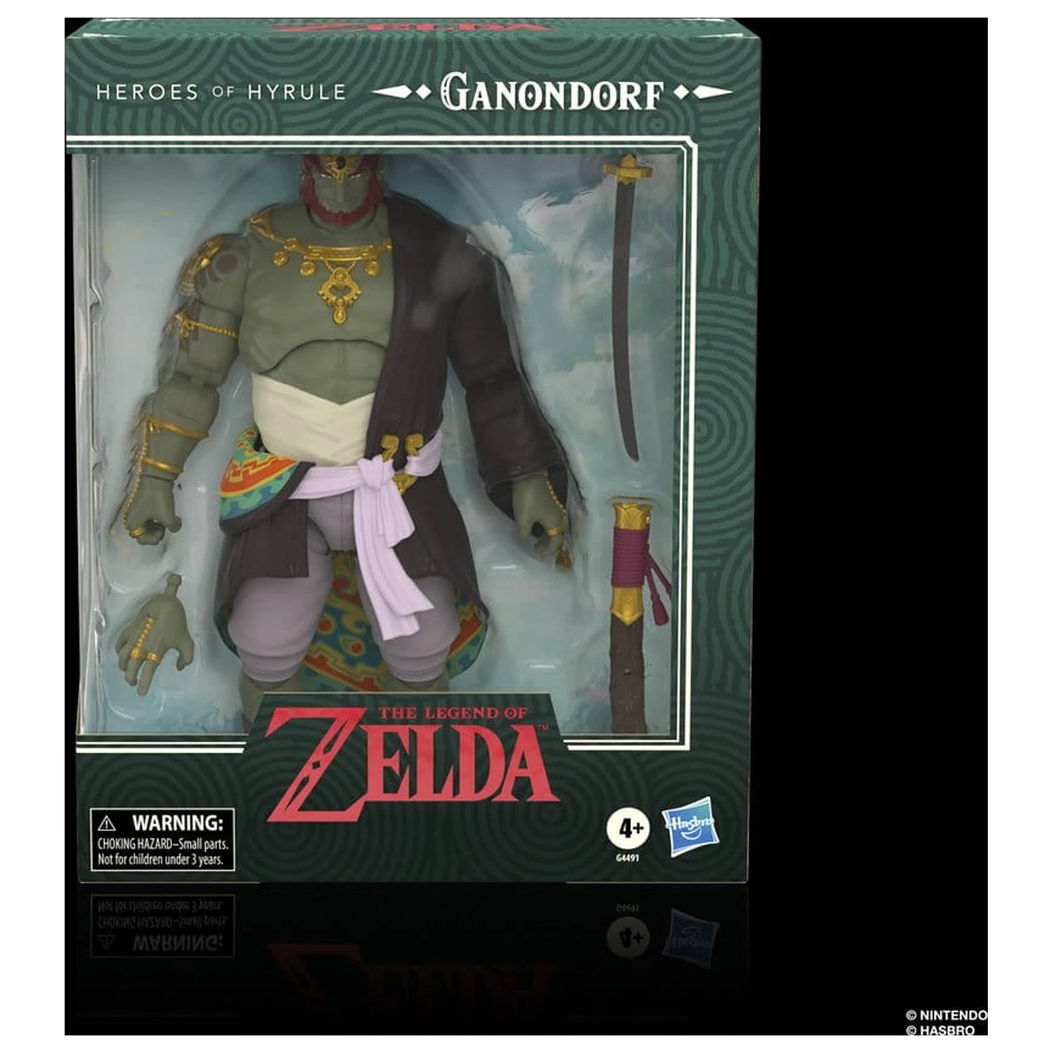The Legend of Zelda: Tears of the Kingdom Heroes of Hyrule Action Figure Ganondorf 19 cm product photo