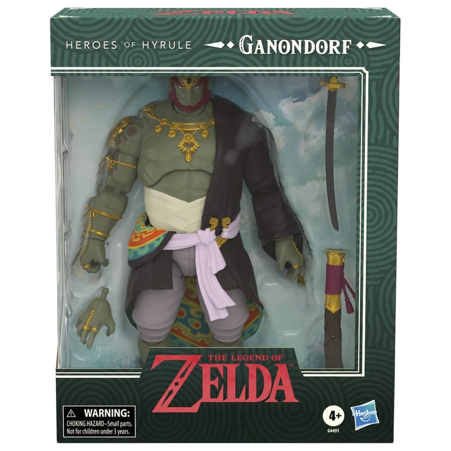 The Legend of Zelda: Tears of the Kingdom Heroes of Hyrule Action Figure Ganondorf 19 cm product photo