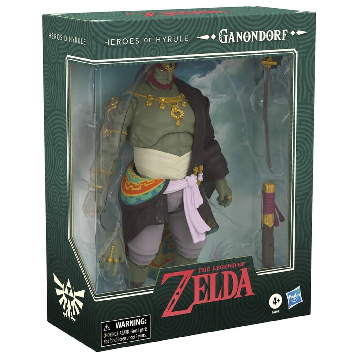 The Legend of Zelda: Tears of the Kingdom Heroes of Hyrule Action Figure Ganondorf 19 cm product photo
