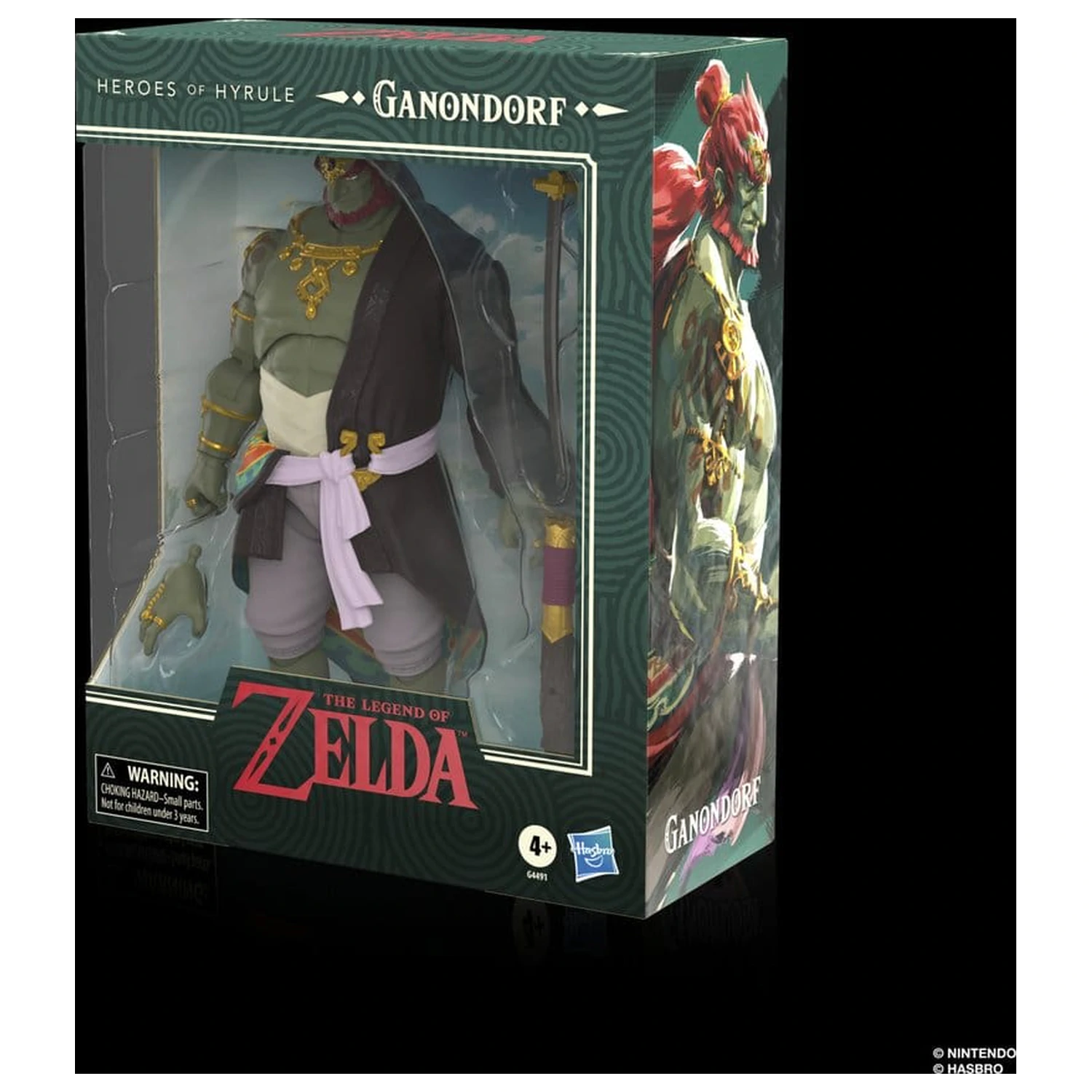 The Legend of Zelda: Tears of the Kingdom Heroes of Hyrule Action Figure Ganondorf 19 cm product photo
