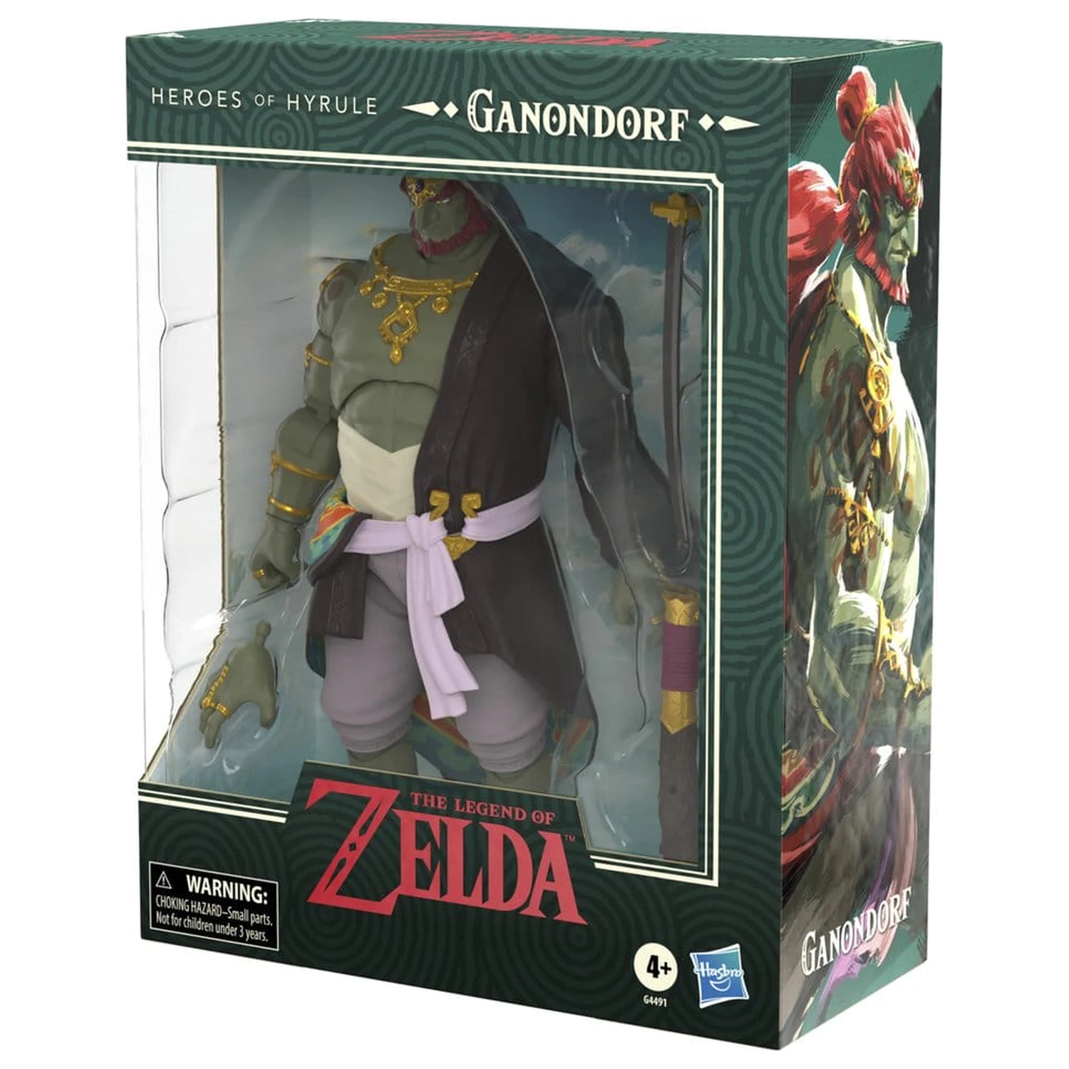 The Legend of Zelda: Tears of the Kingdom Heroes of Hyrule Action Figure Ganondorf 19 cm product photo