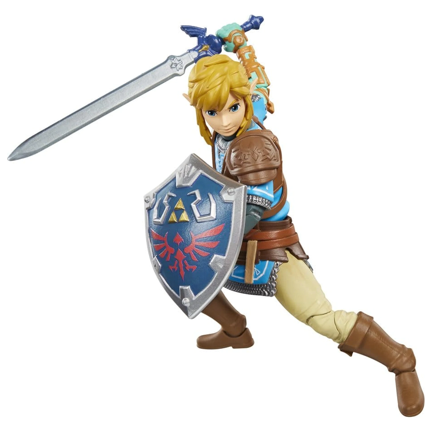 The Legend of Zelda: Tears of the Kingdom Heroes of Hyrule Action Figure Link 15 cm product photo