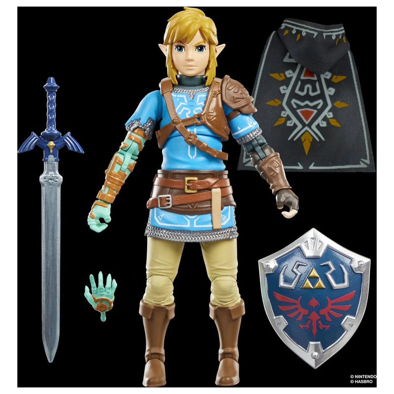 The Legend of Zelda: Tears of the Kingdom Heroes of Hyrule Action Figure Link 15 cm product photo