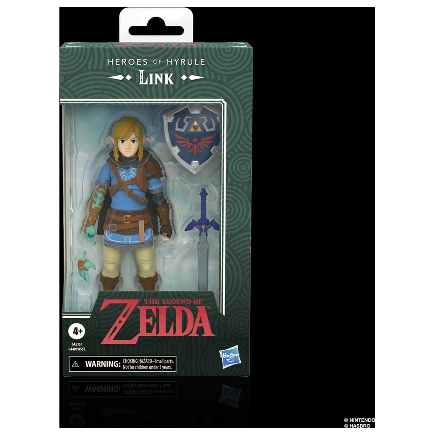 The Legend of Zelda: Tears of the Kingdom Heroes of Hyrule Action Figure Link 15 cm product photo