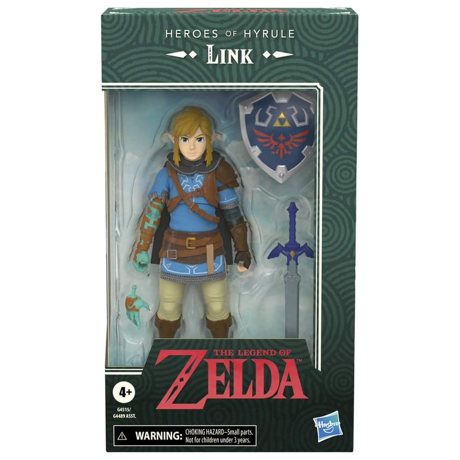The Legend of Zelda: Tears of the Kingdom Heroes of Hyrule Action Figure Link 15 cm product photo