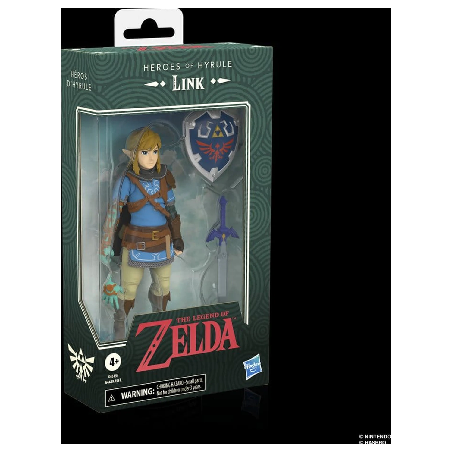 The Legend of Zelda: Tears of the Kingdom Heroes of Hyrule Action Figure Link 15 cm product photo