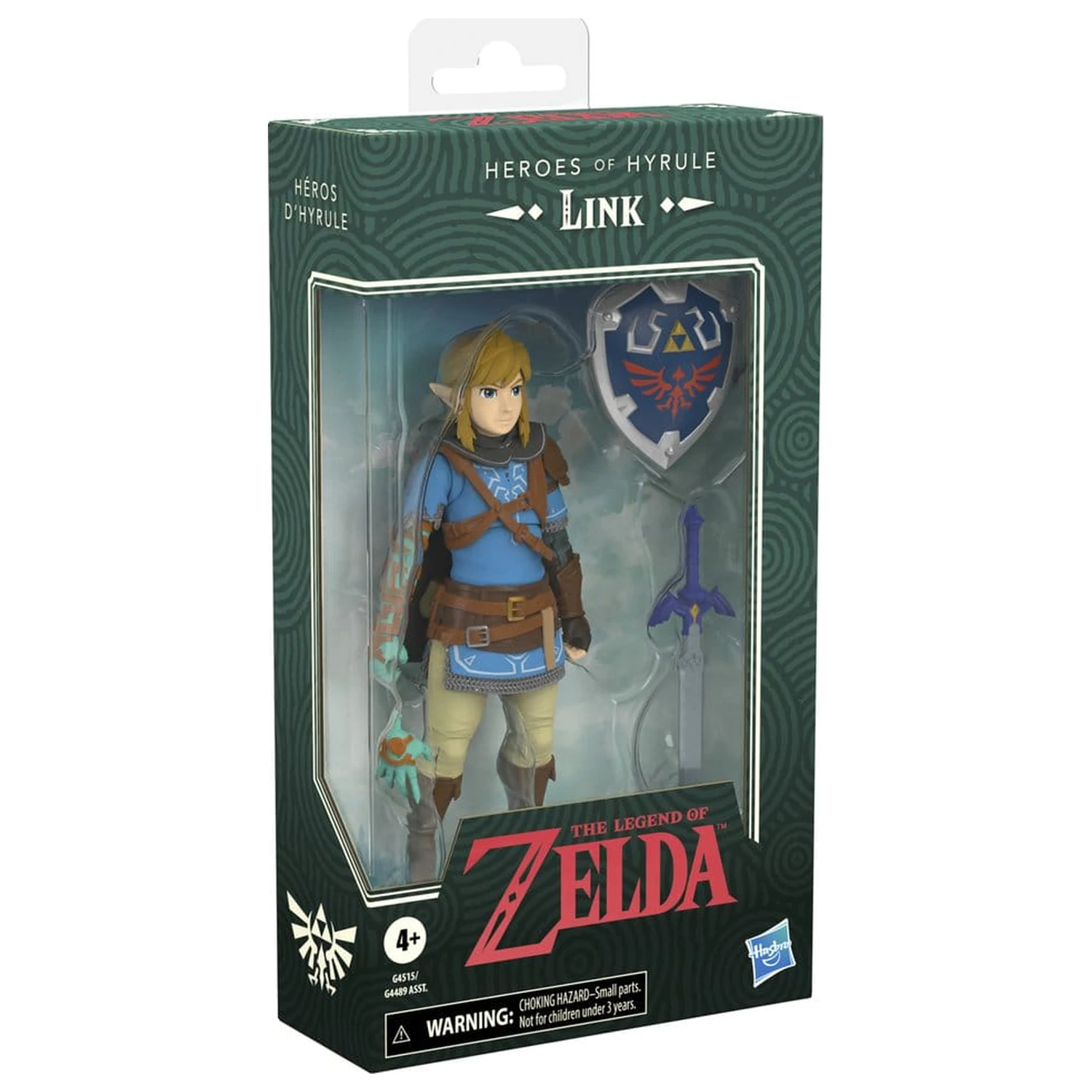 The Legend of Zelda: Tears of the Kingdom Heroes of Hyrule Action Figure Link 15 cm product photo