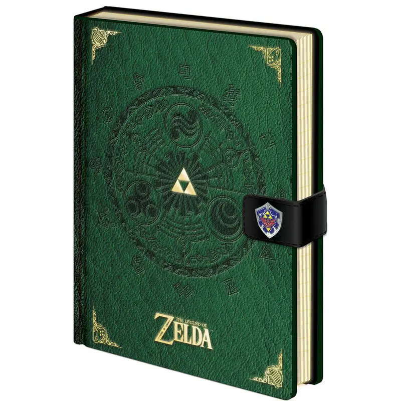 Legend of Zelda Premium Notebook A5 Triforce New Version termékfotó