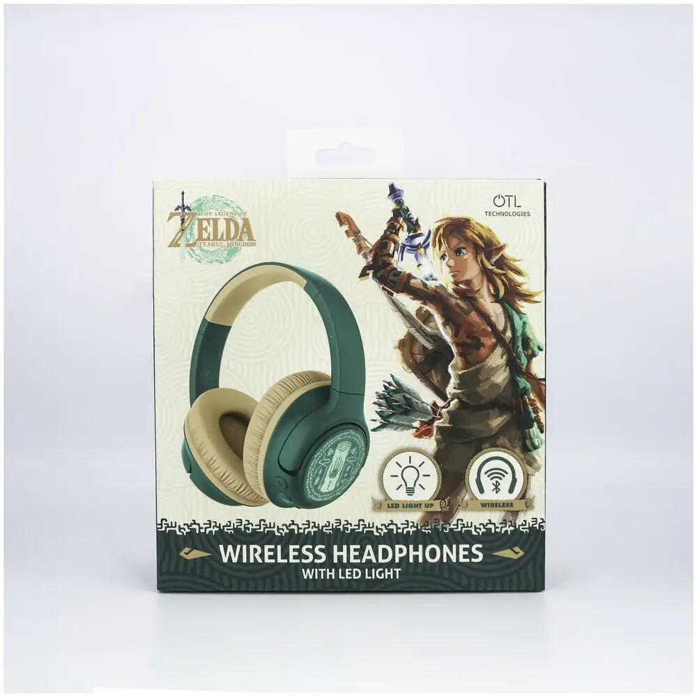 The Legend of Zelda wireless LED headphones product photo