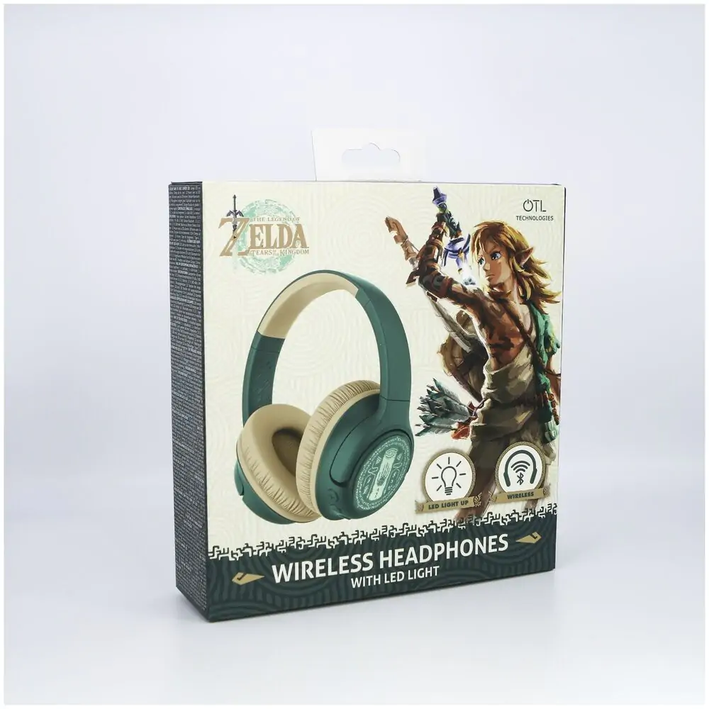 The Legend of Zelda wireless LED headphones product photo