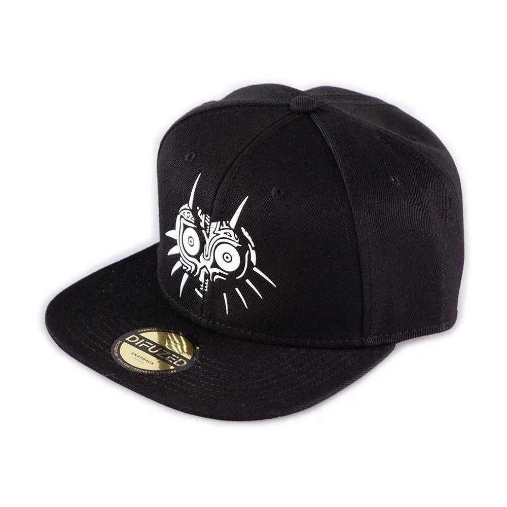 The Legend of Zelda Snapback Cap White Majora's Mask product photo