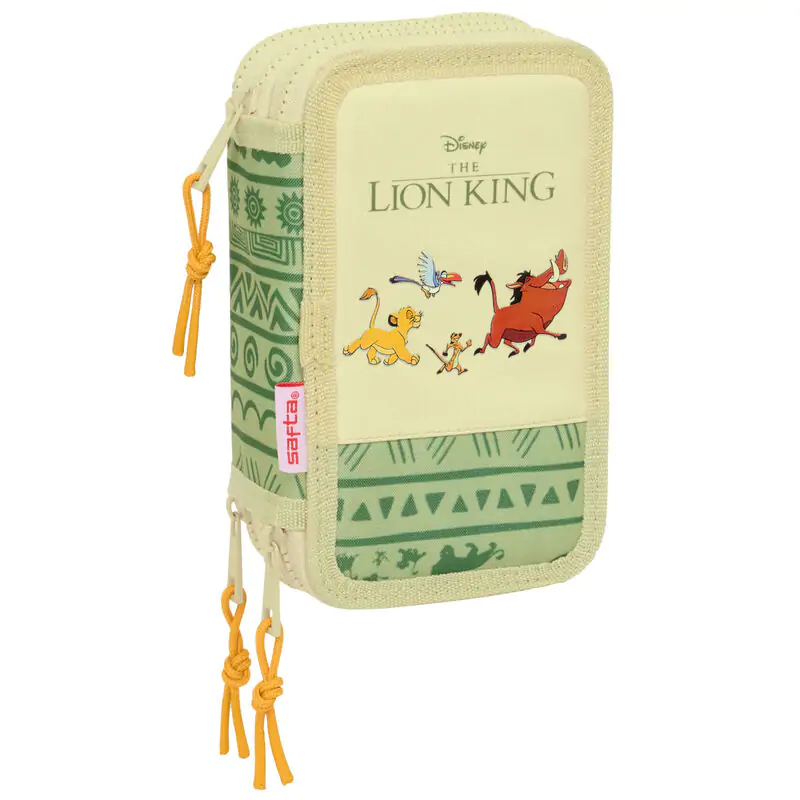 Disney The Lion King Mufasa triple pencil case 37pcs termékfotó