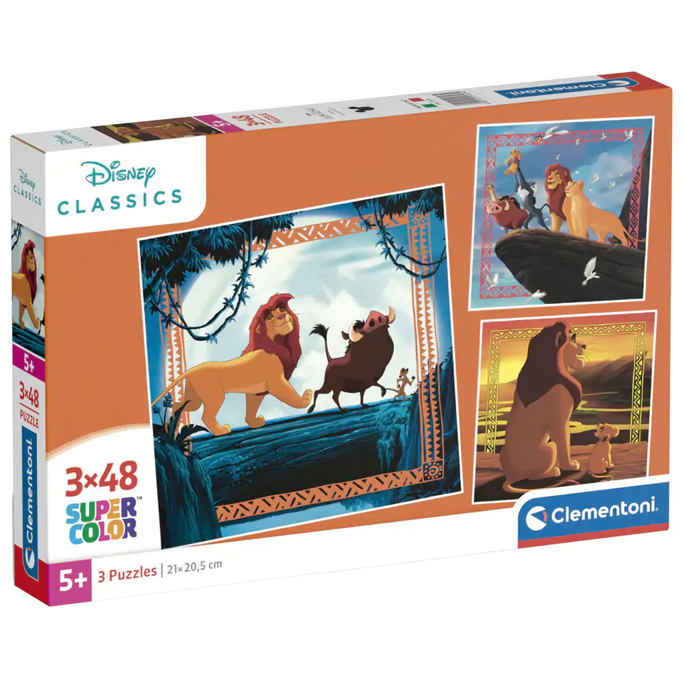 Disney The Lion King puzzle 3x48pcs termékfotó