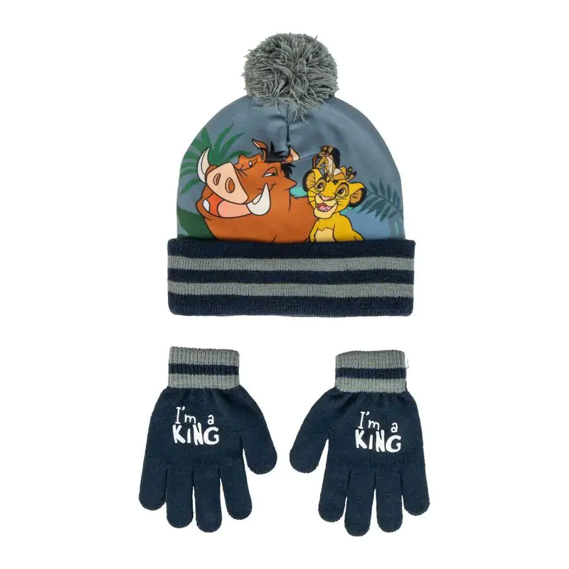Disney The Lion King hat and gloves set product photo