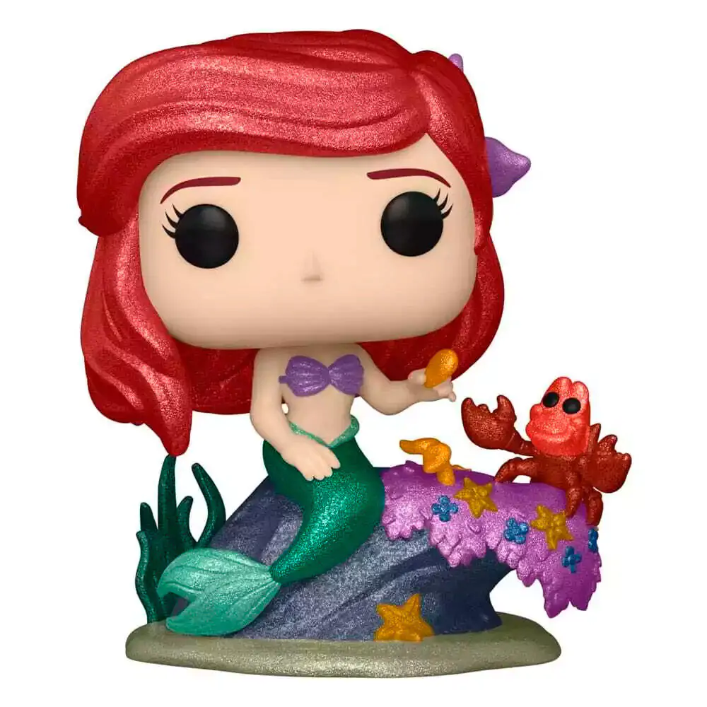 The Little Mermaid POP! Movies Vinyl Figure Ariel Diamond Collection Exclusive 9 cm product photo