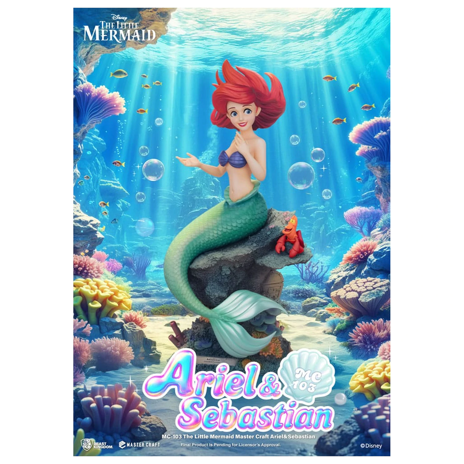 The Little Mermaid Master Craft Statue Vito Corleone 42 cm product photo