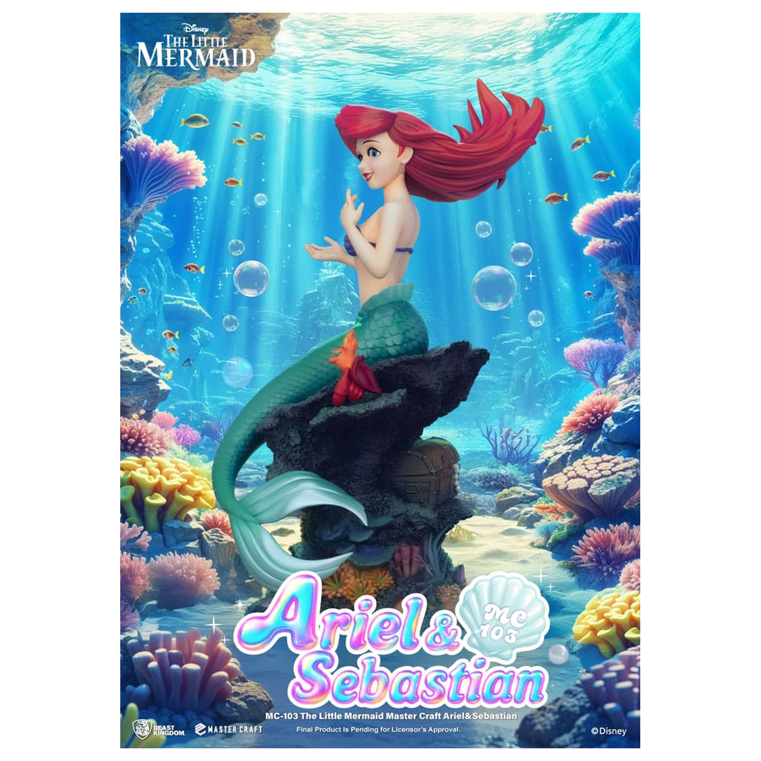 The Little Mermaid Master Craft Statue Vito Corleone 42 cm product photo