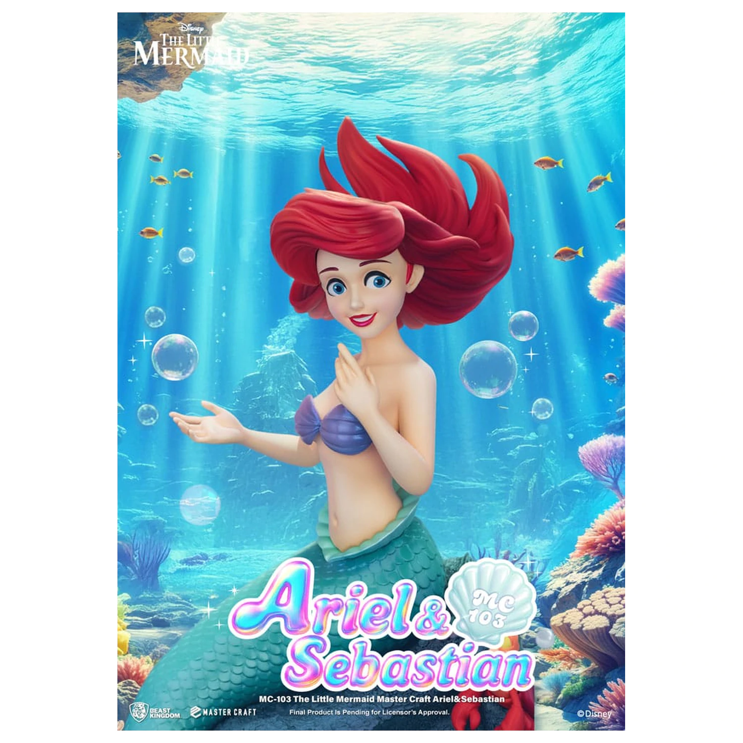 The Little Mermaid Master Craft Statue Vito Corleone 42 cm product photo