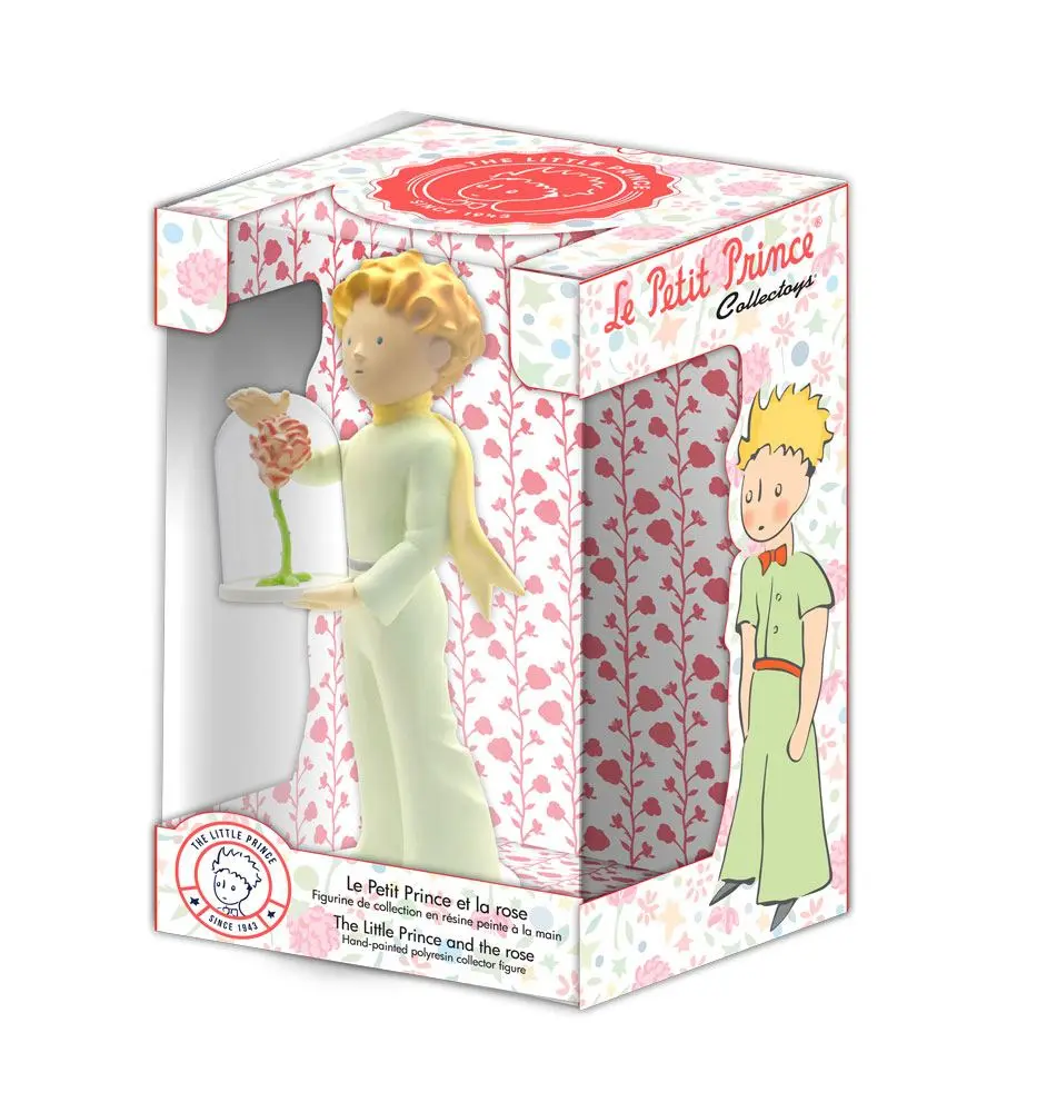 The Little Prince Collector Collection Statue The Little Prince & The Rose 21 cm termékfotó