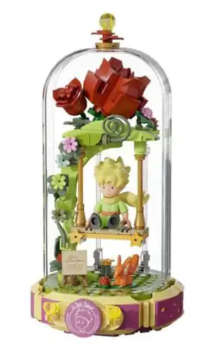 The Little Prince Eternity Series Construction Set Rose Swing 20 cm product photo