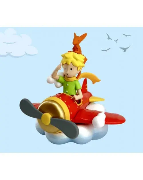 The Little Prince Figure Little Prince & Fox on the Plane 7 cm product photo