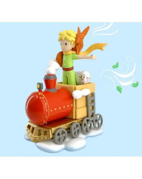 The Little Prince Figure Little Prince & Friends on the train 8 cm product photo