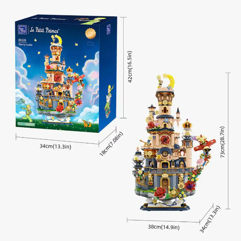 The Little Prince Construction Set Starry Castle 3302pcs product photo