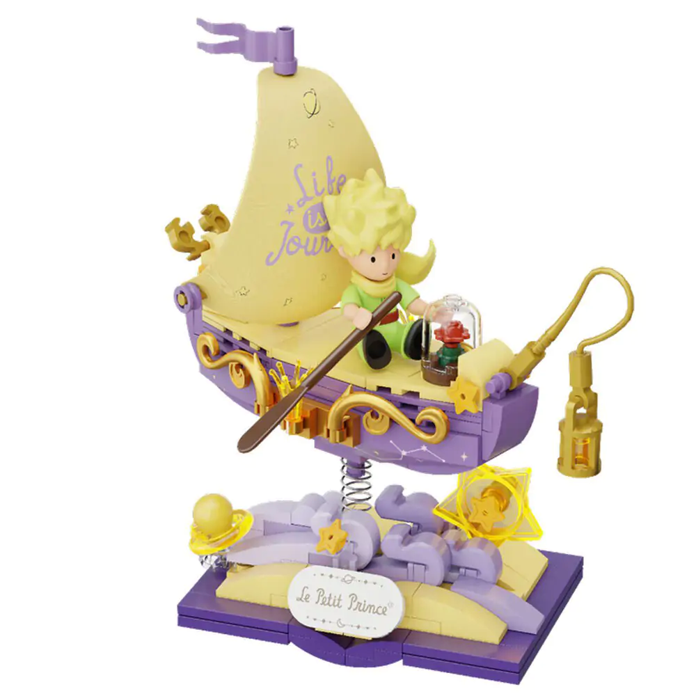 The Little Prince Starry Ride Construction Set Boat 16 cm product photo